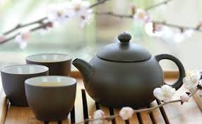 Spring harvest tea set